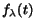 $f_\lambda(t)$